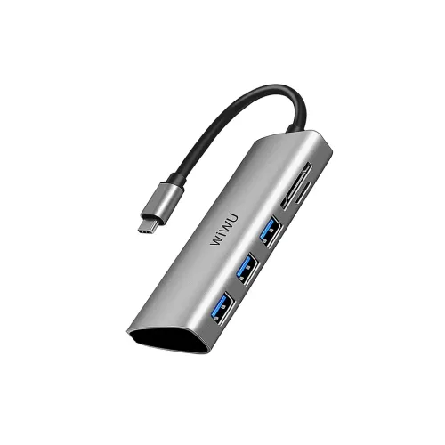WiWU A431C Linker 4 in 1 USB Hub